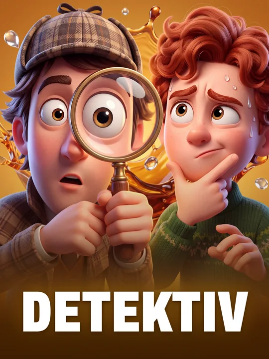 Detektiv Spielkarte in Splash It