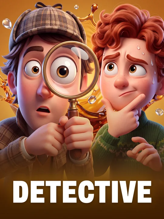 Detective game card in Splash It