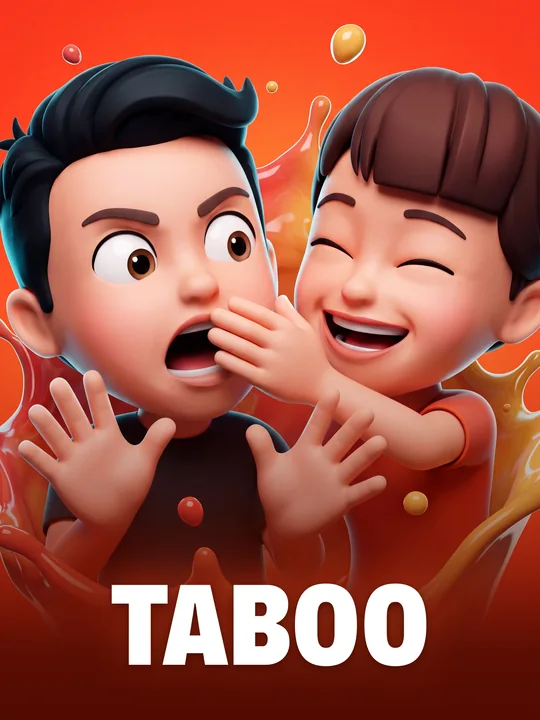 Taboo game card in Splash It