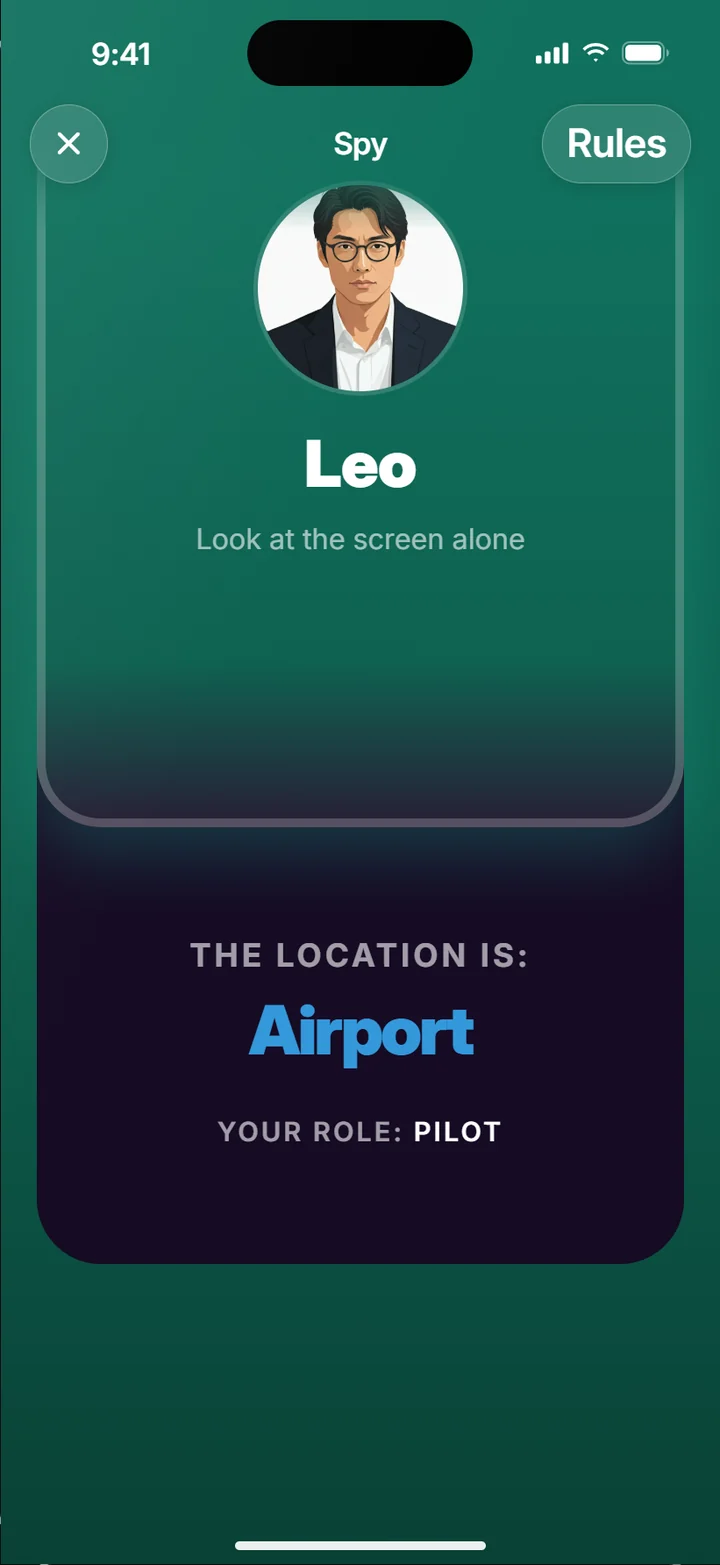 Spy: view from the app